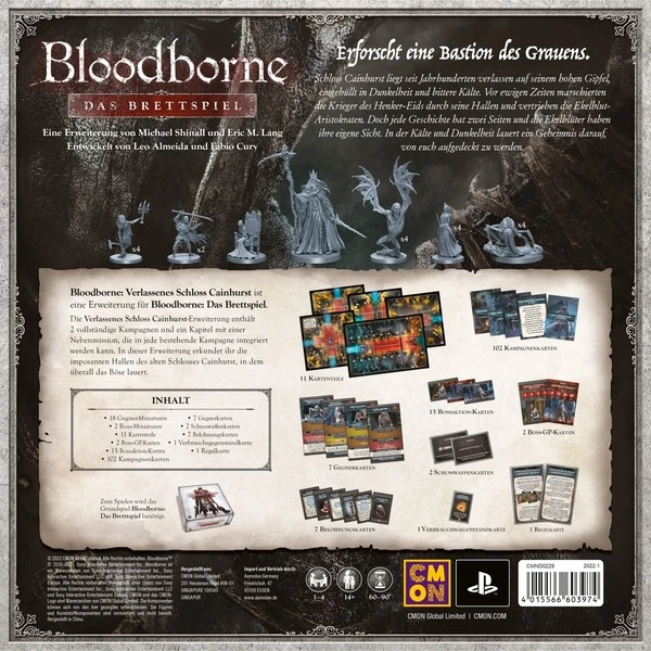 Asmodee Bloodborne: Das Brettspiel - Verlassenes Schloss Cainhurst 3 Asmodee Bloodborne: Das Brettspiel - Verlassenes Schloss Cainhurst – Bild 3