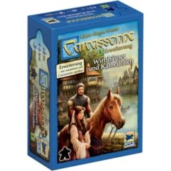 Asmodee Carcassonne - Wirtshäuser Und Kathedralen, Brettspiel