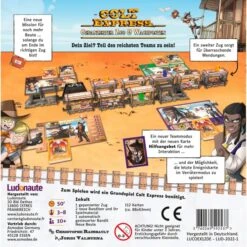 Asmodee Colt Express - Gepanzerter Zug & Wachposten, Brettspiel -Playmobil Store Asmodee Colt Express Gepanzerter Zug Wachposten Brettspiel@@1902164 2