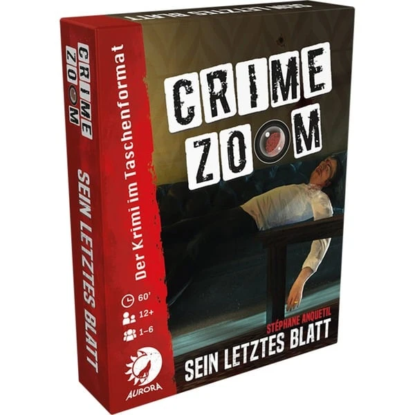 Asmodee Crime Zoom Fall 1: Sein Letztes Blatt, Kartenspiel 1 Asmodee Crime Zoom Fall 1: Sein Letztes Blatt, Kartenspiel