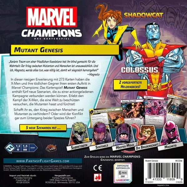Asmodee Marvel Champions: Das Kartenspiel - Mutant Genesis 4 Asmodee Marvel Champions: Das Kartenspiel - Mutant Genesis – Bild 4