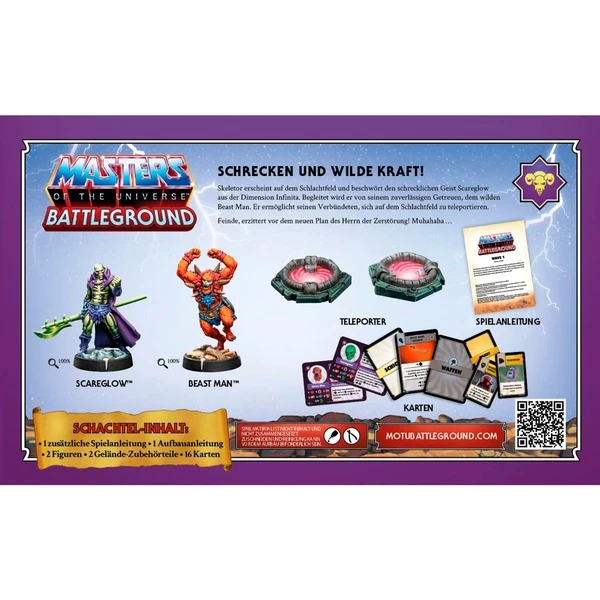 Asmodee Masters Of The Universe: Battleground Wave 1 - Evil Warriors-Fraktion, Brettspiel – Bild 3