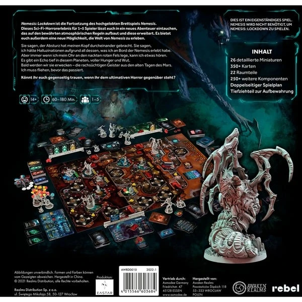 Asmodee Nemesis: Lockdown, Brettspiel 4 Asmodee Nemesis: Lockdown, Brettspiel – Bild 4