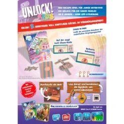 Asmodee Unlock! Kids - Chaos Im Park, Kartenspiel -Playmobil Store Asmodee Unlock Kids Chaos im Park Kartenspiel@@1901711 3