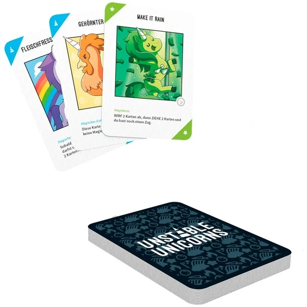 Asmodee Unstable Unicorns NSFW, Kartenspiel 2 Asmodee Unstable Unicorns NSFW, Kartenspiel – Bild 2
