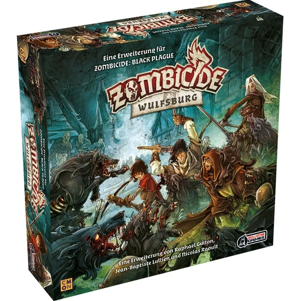 Asmodee Zombicide Black Plague - Wulfsburg, Brettspiel 1 Asmodee Zombicide Black Plague - Wulfsburg, Brettspiel