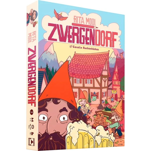 Asmodee Zwergendorf, Brettspiel 1 Asmodee Zwergendorf, Brettspiel