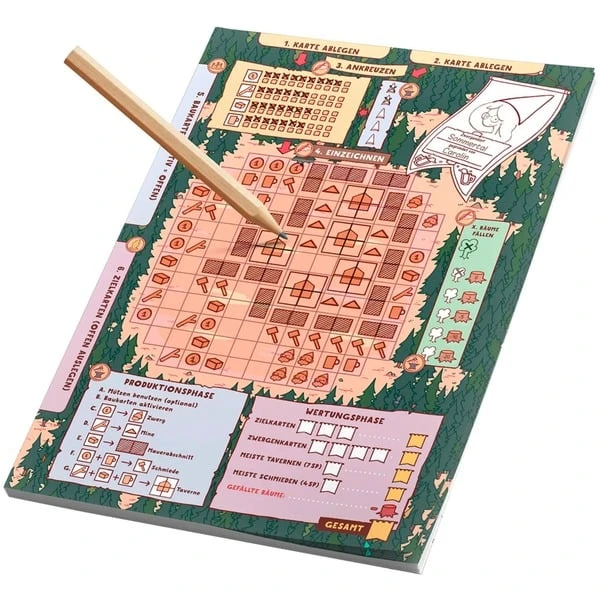 Asmodee Zwergendorf, Brettspiel 3 Asmodee Zwergendorf, Brettspiel – Bild 3