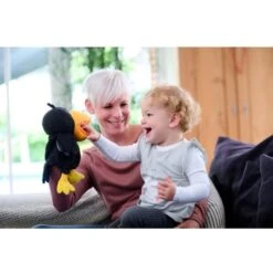 HABA Handpuppe Rabe Theo, Spielfigur -Playmobil Store HABA Handpuppe Rabe Theo Spielfigur@@1912921 4