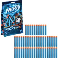 Hasbro Nerf Elite 2.0 50er Dart Nachfüllpack, Nerf Gun