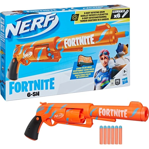 Hasbro Nerf Fortnite 6-SH, Nerf Gun 2 Hasbro Nerf Fortnite 6-SH, Nerf Gun – Bild 2