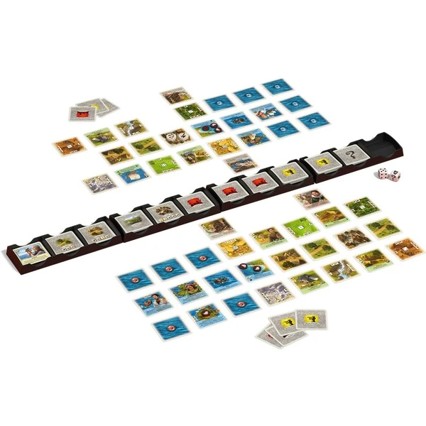 KOSMOS CATAN - Erweiterung Für Das Duell - Finstere & Goldene Zeiten, Kartenspiel – Bild 2