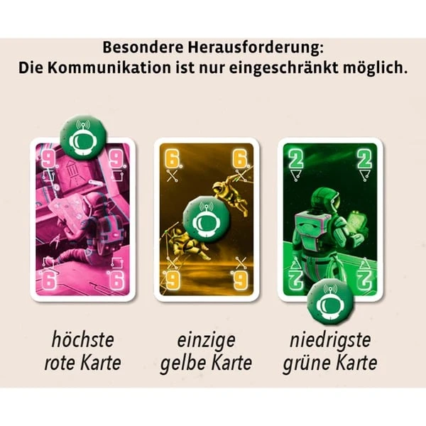 KOSMOS Die Crew - Auf Der Suche Nach Dem 9. Planeten, Kartenspiel – Bild 4