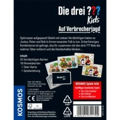 KOSMOS Die Drei ??? Kids - Auf Verbrecherjagd, Kartenspiel -Playmobil Store KOSMOS Die drei Kids Auf Verbrecherjagd Kartenspiel@@100022296 3