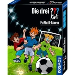 KOSMOS Die Drei ??? Kids - Fußball-Alarm, Kartenspiel