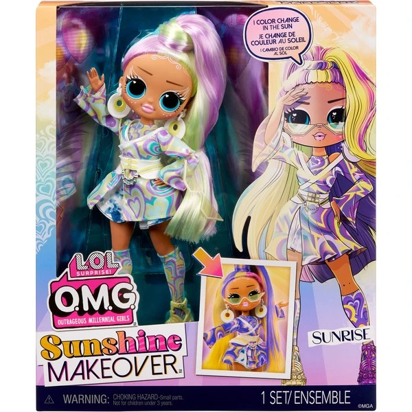MGA Entertainment L.O.L. Surprise OMG Sunshine Makeover - Sunrise, Puppe