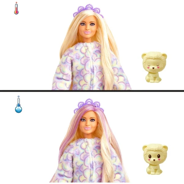 Mattel Barbie Cutie Reveal Cozy Cute Serie - Löwe, Puppe 4 Mattel Barbie Cutie Reveal Cozy Cute Serie - Löwe, Puppe – Bild 4