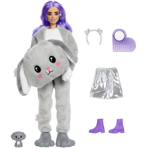 Mattel Barbie Cutie Reveal Puppe Mit Welpen-Plüschkostüm Und 10 Überraschungen 1 Mattel Barbie Cutie Reveal Puppe Mit Welpen-Plüschkostüm Und 10 Überraschungen