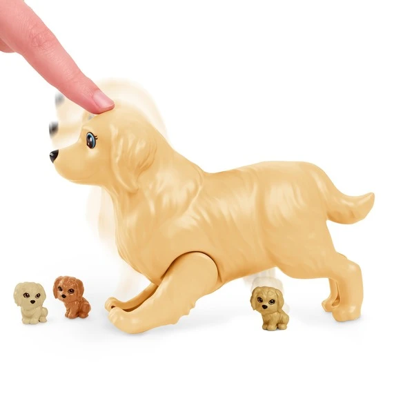 Mattel Barbie Puppe (brünett) Mit Hund Und Welpen 3 Mattel Barbie Puppe (brünett) Mit Hund Und Welpen – Bild 3