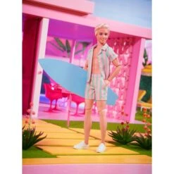 Mattel Barbie Signature The Movie - Ken Puppe Mit Gestreiftem Strand-Outfit In Pastellrosa Und Grün, Spielfigur -Playmobil Store Mattel Barbie Signature The Movie Ken Puppe mit gestreiftem Strand Outfit in Pastellrosa und Gr n Spielfigur@@1918852 6
