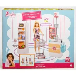Mattel Barbie Supermarkt Und Puppe -Playmobil Store Mattel Barbie Supermarkt und Puppe@@1ssmubc2 9