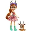Mattel Enchantimals Gabriela Gazelle, Puppe