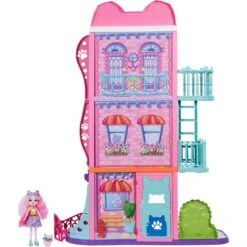 Mattel Enchantimals Stadthaus & Café Spielset, Spielgebäude -Playmobil Store Mattel Enchantimals Stadthaus Caf Spielset Spielgeb ude@@1846698 2