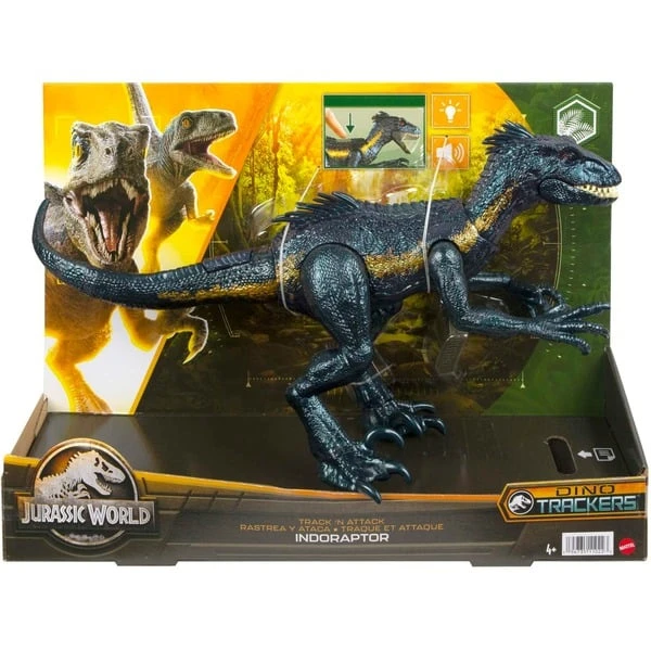 Mattel Jurassic World Track 'N Attack Indoraptor, Spielfigur 2 Mattel Jurassic World Track 'N Attack Indoraptor, Spielfigur – Bild 2