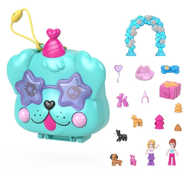 Mattel Polly Pocket Doggy Birthday Bash, Spielfigur 2 Mattel Polly Pocket Doggy Birthday Bash, Spielfigur – Bild 2