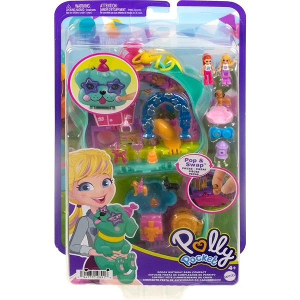 Mattel Polly Pocket Doggy Birthday Bash, Spielfigur 16 Mattel Polly Pocket Doggy Birthday Bash, Spielfigur – Bild 16