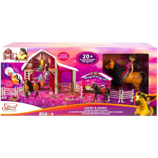 Mattel Spirit Deluxe Reiterhof Spielset, Puppe 9 Mattel Spirit Deluxe Reiterhof Spielset, Puppe – Bild 9