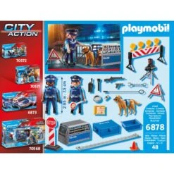 PLAYMOBIL 6878 City Action Polizei-Straßensperre, Konstruktionsspielzeug -Playmobil Store PLAYMOBIL 6878 City Action Polizei Stra ensperre Konstruktionsspielzeug@@1249188 6