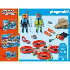 PLAYMOBIL 70143 City Action Seenot: Taucher-Bergung Mit Rettungsdrohne, Konstruktionsspielzeug 7 PLAYMOBIL 70143 City Action Seenot: Taucher-Bergung Mit Rettungsdrohne, Konstruktionsspielzeug -Playmobil Store PLAYMOBIL 70143 City Action Seenot Taucher Bergung mit Rettungsdrohne Konstruktionsspielzeug@@1685377 3