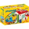 PLAYMOBIL 70184 1.2.3 LKW Mit Sortiergarage, Konstruktionsspielzeug