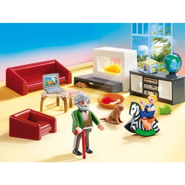 PLAYMOBIL 70207 Dollhouse Gemütliches Wohnzimmer, Konstruktionsspielzeug 2 PLAYMOBIL 70207 Dollhouse Gemütliches Wohnzimmer, Konstruktionsspielzeug – Bild 2