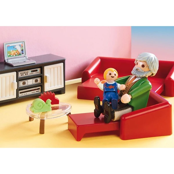 PLAYMOBIL 70207 Dollhouse Gemütliches Wohnzimmer, Konstruktionsspielzeug 3 PLAYMOBIL 70207 Dollhouse Gemütliches Wohnzimmer, Konstruktionsspielzeug – Bild 3