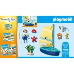 PLAYMOBIL 70438 Family Fun Segeljolle, Konstruktionsspielzeug -Playmobil Store PLAYMOBIL 70438 Family Fun Segeljolle Konstruktionsspielzeug@@1sspky1e 3