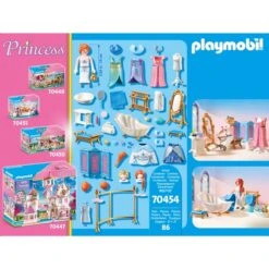PLAYMOBIL 70454 Princess Ankleidezimmer Mit Badewanne, Konstruktionsspielzeug -Playmobil Store PLAYMOBIL 70454 Princess Ankleidezimmer mit Badewanne Konstruktionsspielzeug@@1sspkp0d 4