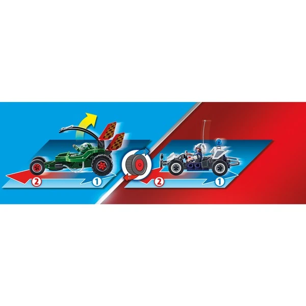 PLAYMOBIL 70577 City Action Polizei-Kart: Verfolgung Des Tresorräubers, Konstruktionsspielzeug 4 PLAYMOBIL 70577 City Action Polizei-Kart: Verfolgung Des Tresorräubers, Konstruktionsspielzeug – Bild 4