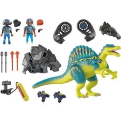 PLAYMOBIL 70625 Dino Rise Spinosaurus: Doppelte Verteidigungs-Power, Konstruktionsspielzeug 21 PLAYMOBIL 70625 Dino Rise Spinosaurus: Doppelte Verteidigungs-Power, Konstruktionsspielzeug -Playmobil Store PLAYMOBIL 70625 Dino Rise Spinosaurus Doppelte Verteidigungs Power Konstruktionsspielzeug@@1705028 35
