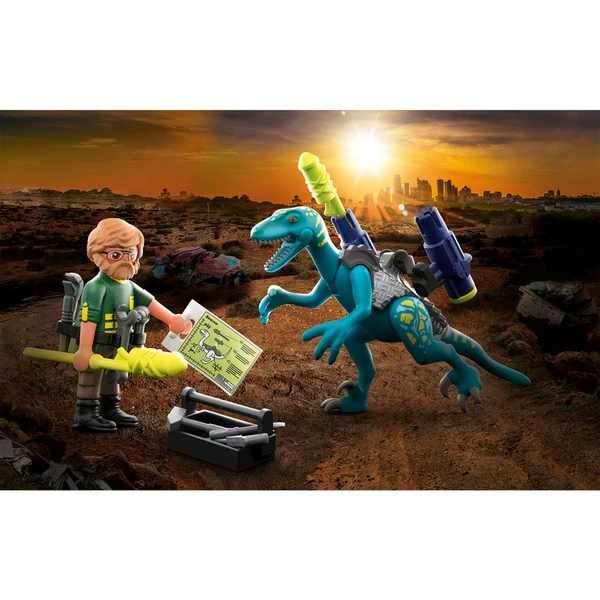 PLAYMOBIL 70629 Dino Rise Uncle Rob: Aufrüstung Zum Kampf, Konstruktionsspielzeug 2 PLAYMOBIL 70629 Dino Rise Uncle Rob: Aufrüstung Zum Kampf, Konstruktionsspielzeug – Bild 2