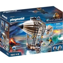 PLAYMOBIL 70642 Novelmore Darios Zeppelin, Konstruktionsspielzeug