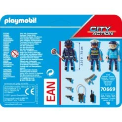 PLAYMOBIL 70669 City Action Figurenset Polizei, Konstruktionsspielzeug 5 PLAYMOBIL 70669 City Action Figurenset Polizei, Konstruktionsspielzeug -Playmobil Store PLAYMOBIL 70669 City Action Figurenset Polizei Konstruktionsspielzeug@@1680460 2