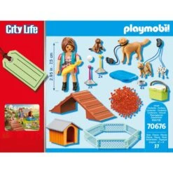 PLAYMOBIL 70676 City Life Geschenkset "Hundetrainerin", Konstruktionsspielzeug -Playmobil Store PLAYMOBIL 70676 City Life Geschenkset Hundetrainerin Konstruktionsspielzeug@@1802177 2