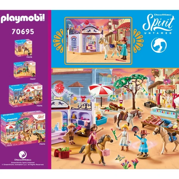 PLAYMOBIL 70695 Spirit Miradero Reitladen, Konstruktionsspielzeug 4 PLAYMOBIL 70695 Spirit Miradero Reitladen, Konstruktionsspielzeug – Bild 4