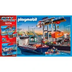 PLAYMOBIL 70774 City Action Containerfertigung, Konstruktionsspielzeug 5 PLAYMOBIL 70774 City Action Containerfertigung, Konstruktionsspielzeug -Playmobil Store PLAYMOBIL 70774 City Action Containerfertigung Konstruktionsspielzeug@@1762723 2