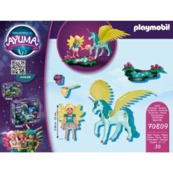 PLAYMOBIL 70809 Ayuma Crystal Fairy Mit Einhorn, Konstruktionsspielzeug -Playmobil Store PLAYMOBIL 70809 Ayuma Crystal Fairy mit Einhorn Konstruktionsspielzeug@@1802200 3