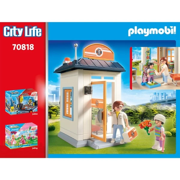 PLAYMOBIL 70818 City Life Starter Pack Kinderärztin, Konstruktionsspielzeug 5 PLAYMOBIL 70818 City Life Starter Pack Kinderärztin, Konstruktionsspielzeug – Bild 5