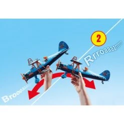 PLAYMOBIL 70831 Air Stuntshow Doppeldecker "Phönix", Konstruktionsspielzeug 16 PLAYMOBIL 70831 Air Stuntshow Doppeldecker "Phönix", Konstruktionsspielzeug -Playmobil Store PLAYMOBIL 70831 Air Stuntshow Doppeldecker Ph nix Konstruktionsspielzeug@@1840589 6