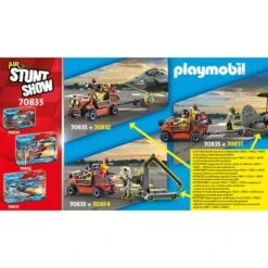 PLAYMOBIL 70835 Air Stuntshow Mobiler Reparaturservice, Konstruktionsspielzeug 13 PLAYMOBIL 70835 Air Stuntshow Mobiler Reparaturservice, Konstruktionsspielzeug -Playmobil Store PLAYMOBIL 70835 Air Stuntshow mobiler Reparaturservice Konstruktionsspielzeug@@1840596 6